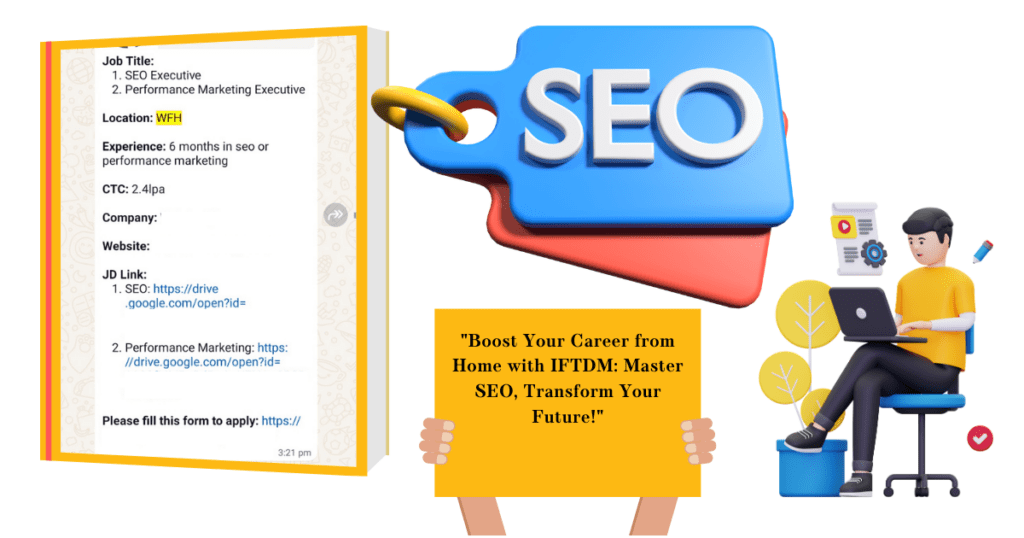 Start SEO Specialist Course with IFTDM