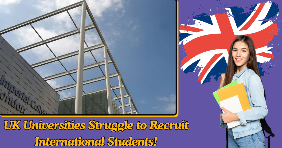 UK Universities Struggle to Recruit International Students
