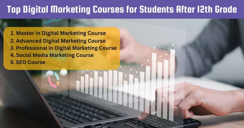 Top Digital Marketing Courses for Students After 12th Grade