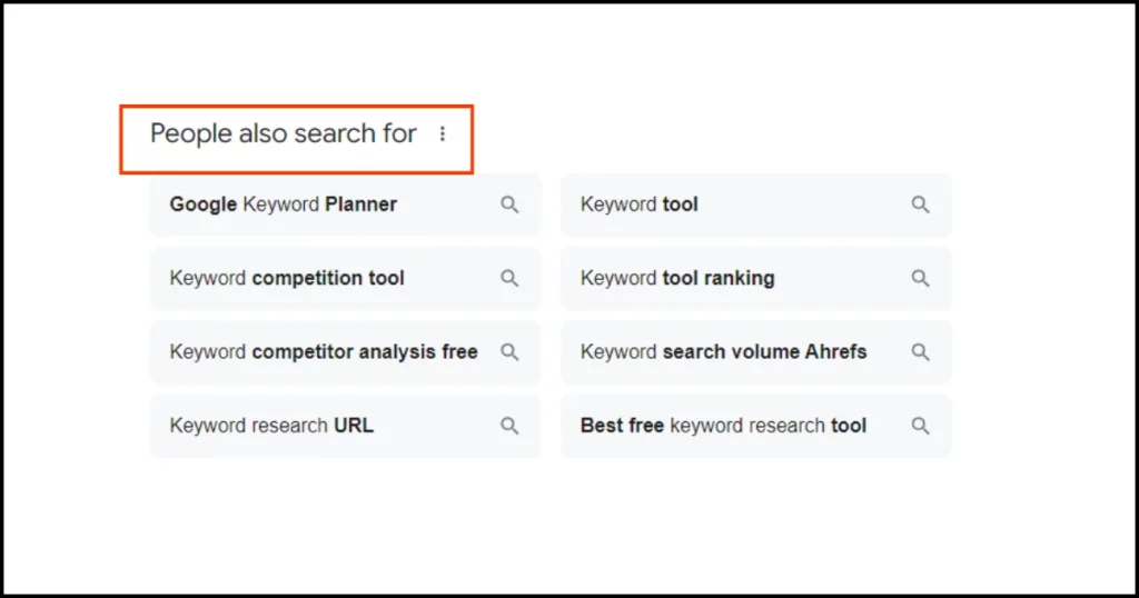 long tail keyword for seo